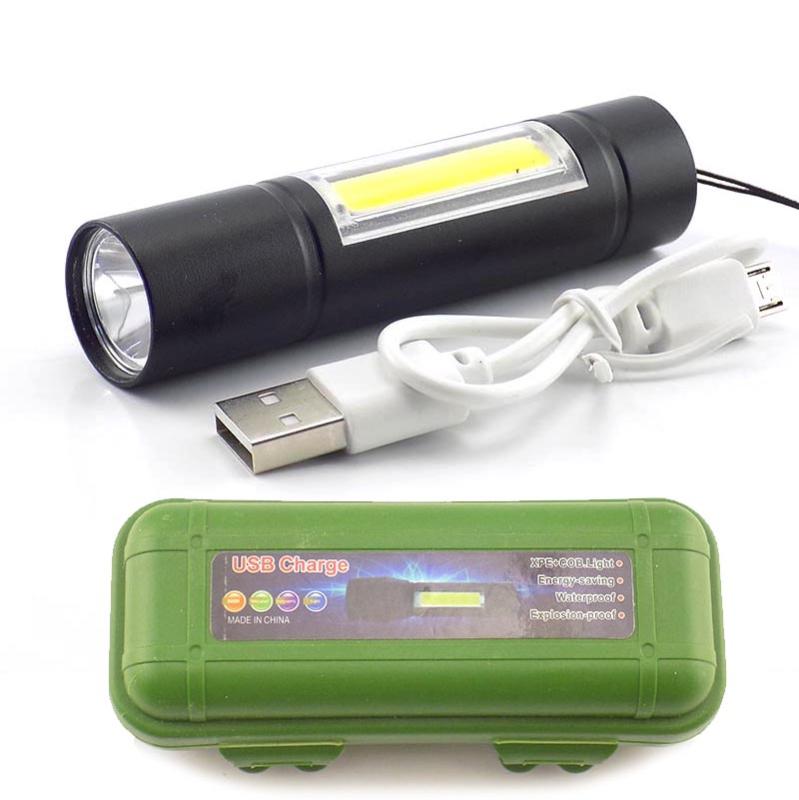 high powerful 2 LED COB Q5 Mini USB rechargeable Battery flash Torch Work light Torch Lamp for Hiking Camping fishing
high powerful 2 LED COB Q5 Mini USB rechargeable Battery flash Torch Work light Torch Lamp for Hiking Camping fishing