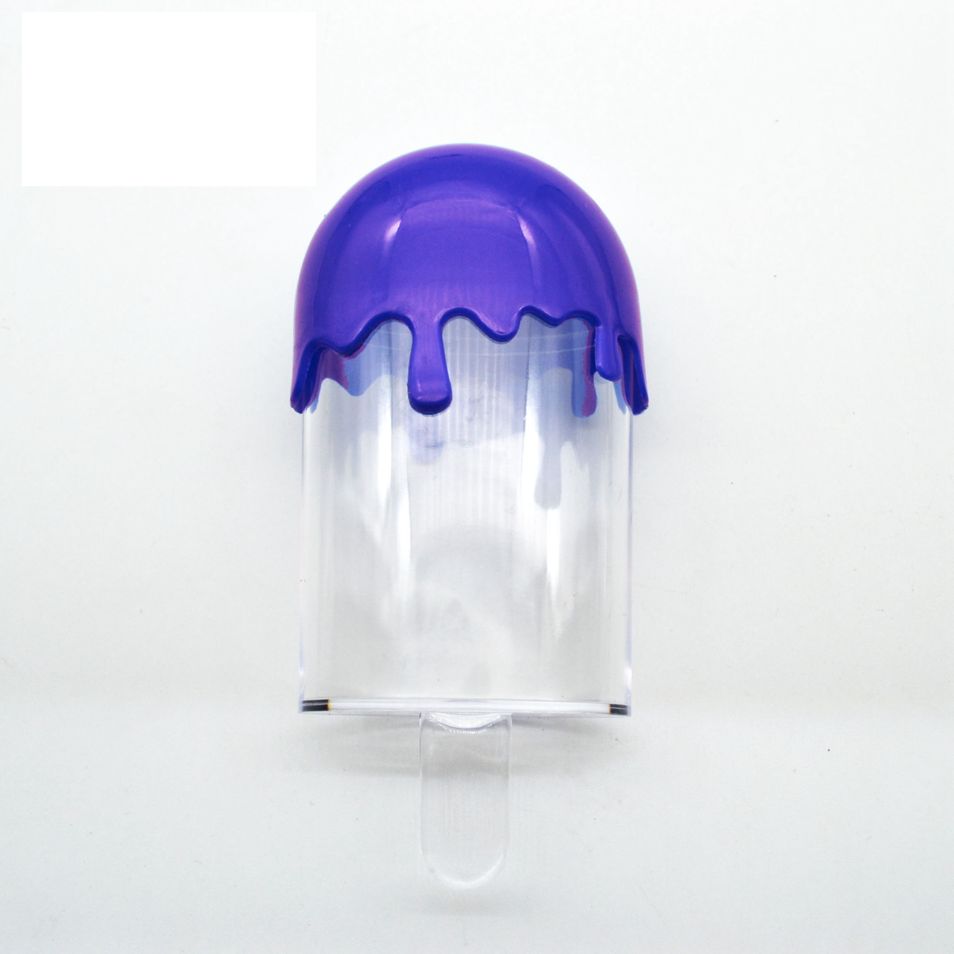 Mink Eyelash Clear Package Boxes False Eyelashes Packaging Empty Eyelash Box Case Creative Ice Cream Shaped Lashes Box Packaging Cajas De Paquetes Vac