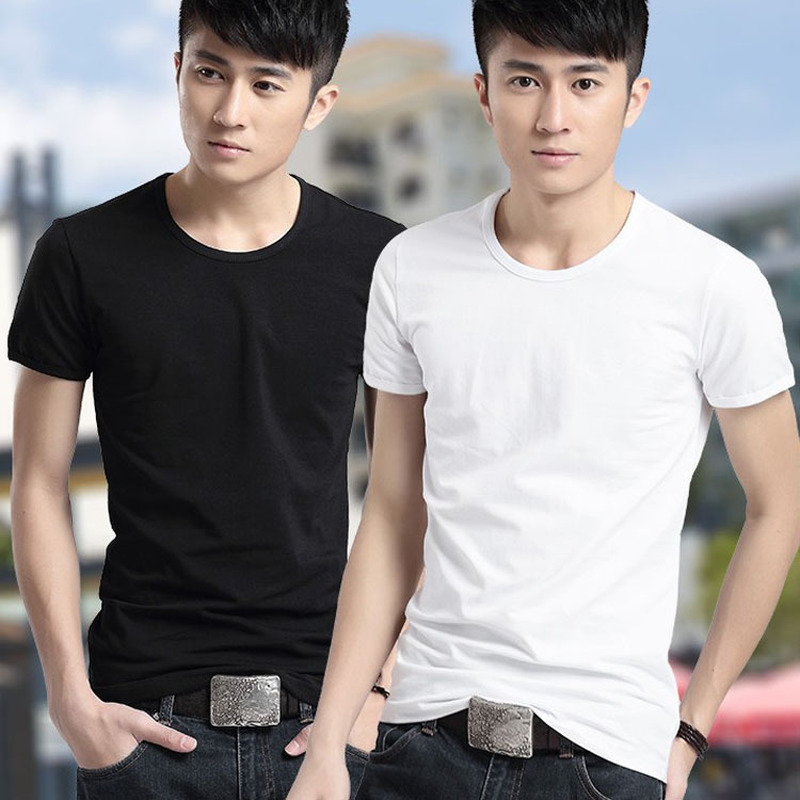 T-shirt Men 2020 Summer New Black White Round Neck Short-sleeved T-shirt Men' Loose Casual Men' Clothing All-match Tops, O-neck black
T-shirt Men 2020 Summer New Black White Round Neck Short-sleeved T-shirt Men' Loose Casual Men' Clothing All-match Tops, O-neck black