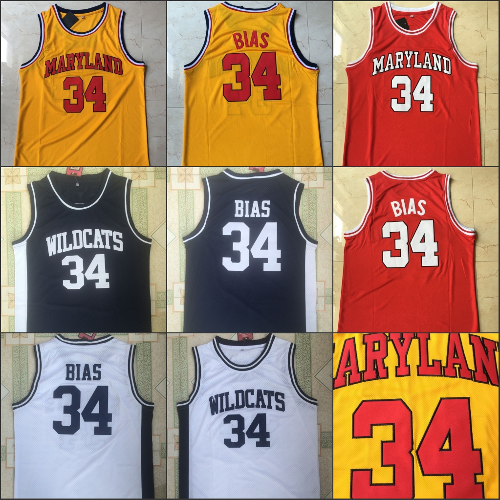 NCAA College Maryland Basketball Jersey 34 Len Bias White Red Yellow All 100% Stitched and Embroidery men jerseys
NCAA College Maryland Basketball Jersey 34 Len Bias White Red Yellow All 100% Stitched and Embroidery men jerseys