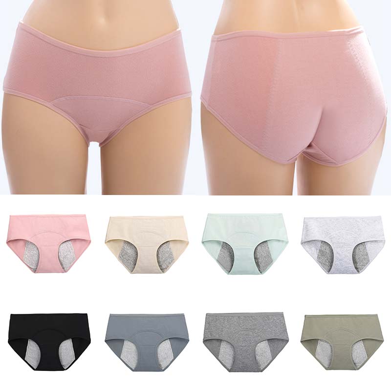Size /L/XL Cotton 8 Colors Breathable Seamless 1PC Brief Large Size Physiological Period Leak Proof Menstrual Soft Comfortable, Verdancy
Size /L/XL Cotton 8 Colors Breathable Seamless 1PC Brief Large Size Physiological Period Leak Proof Menstrual Soft Comfortable, Verdancy