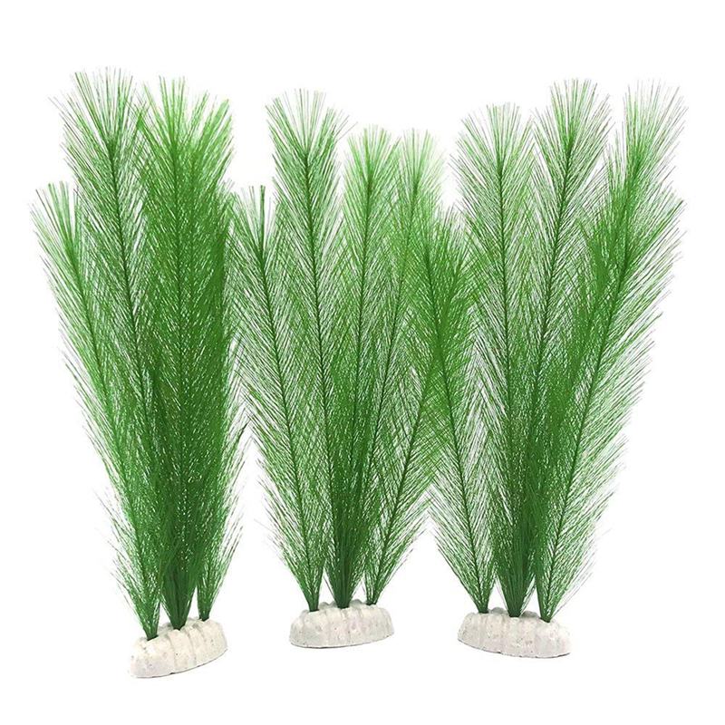Aquarium Decorations Fish Tank Artificial Green Water Plants Made Of Silk Fabrics Plastic, Non-Toxic And Safe For All Fish And P
Aquarium Decorations Fish Tank Artificial Green Water Plants Made Of Silk Fabrics Plastic, Non-Toxic And Safe For All Fish And P