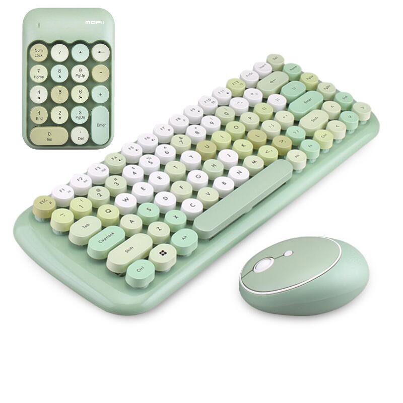 Wireless Keyboard Mouse Combos Notebook 3 in 1 Punk Mini 2.4ghz Wireless Keyboard and Mute Mouse for Laptop Use Girls Gift
Wireless Keyboard Mouse Combos Notebook 3 in 1 Punk Mini 2.4ghz Wireless Keyboard and Mute Mouse for Laptop Use Girls Gift