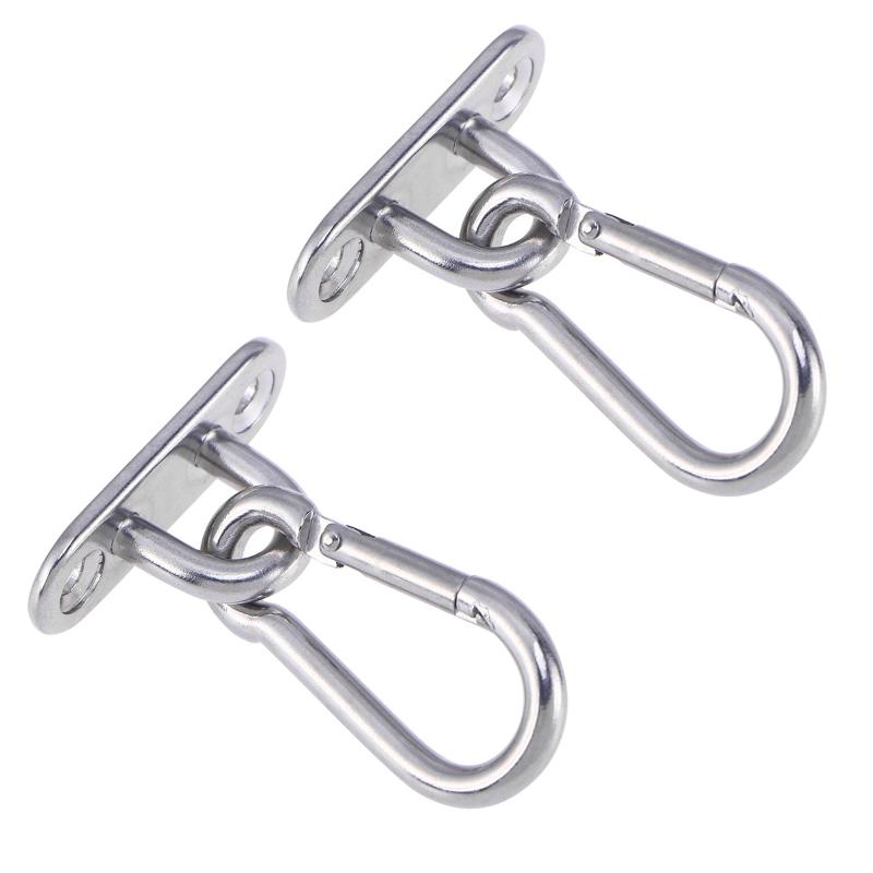 2 PCS M5 Ceiling Wall Mount Brackets Hammock Sandbag Yoga Hooks Turnbuckle Trapeze Fixed Hanger with 2 PCS Swing Hooks
2 PCS M5 Ceiling Wall Mount Brackets Hammock Sandbag Yoga Hooks Turnbuckle Trapeze Fixed Hanger with 2 PCS Swing Hooks