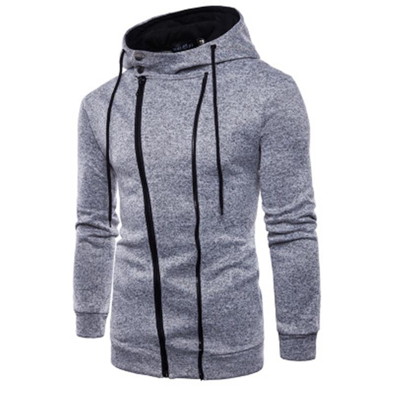 Men Zipper Solid Color Hoodies Fashion Loose Casual Long Sleeve Hooded Sweater Hot Designer Spring Male Pullover Regular Length Sweatshirts
Men Zipper Solid Color Hoodies Fashion Loose Casual Long Sleeve Hooded Sweater Hot Designer Spring Male Pullover Regular Length Sweatshirts