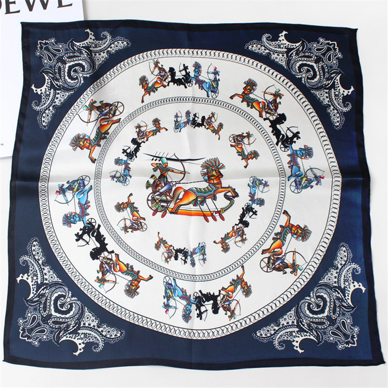 POBING 100% Pure Silk Scarf For Ladies Horse Carriage Print Square Scarves Small Head Handkerchief Wholesale Hijab Wraps 53X53CM
POBING 100% Pure Silk Scarf For Ladies Horse Carriage Print Square Scarves Small Head Handkerchief Wholesale Hijab Wraps 53X53CM