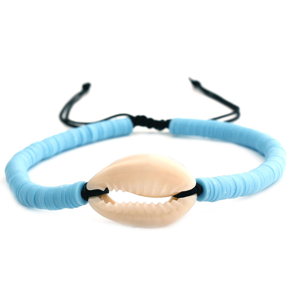 bracelet Jewelry Summer Beach Multicolor Bohemian Shell Tassel Bracelet mix colors Cotton Rope Chain Woven Bracelet for Women