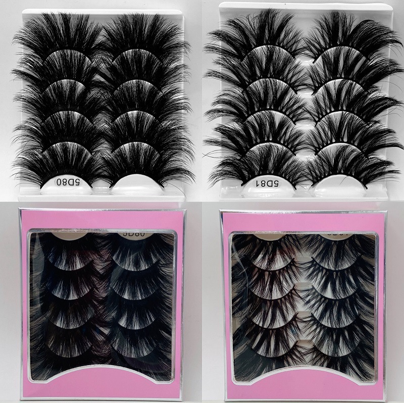 5 Pair/set 25mm 3D Mink Hair False Eyelashes Wispy Fluffy Natural Long Lashes Makeup Tools Full Soft Lashes Extension Tools 5 sets
5 Pair/set 25mm 3D Mink Hair False Eyelashes Wispy Fluffy Natural Long Lashes Makeup Tools Full Soft Lashes Extension Tools 5 sets