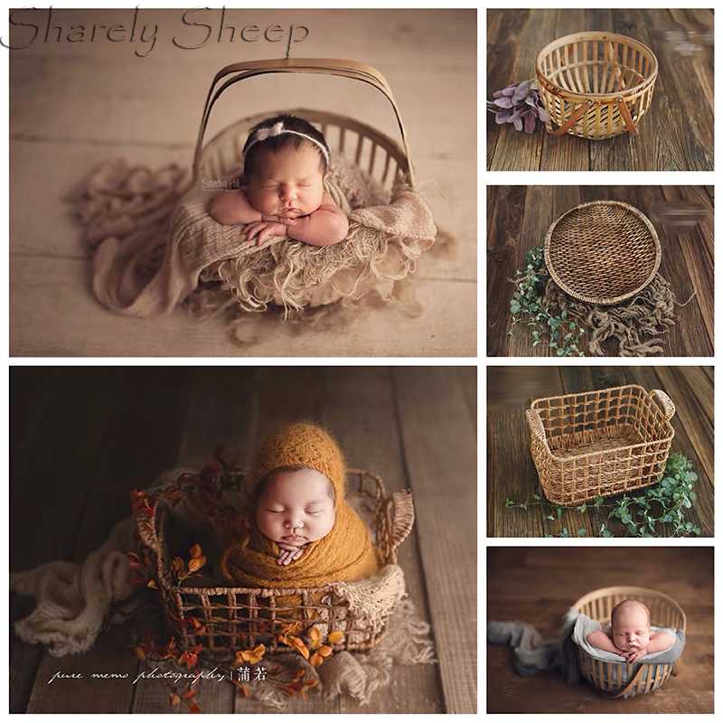 Handmade Rattan Basket Newborn Photography Props Old Style Vintage Bowl Baby Girl Boy Photo Shoot Basket Prop foto Accessories, Style d (40x40x15cm)
Handmade Rattan Basket Newborn Photography Props Old Style Vintage Bowl Baby Girl Boy Photo Shoot Basket Prop foto Accessories, Style d (40x40x15cm)