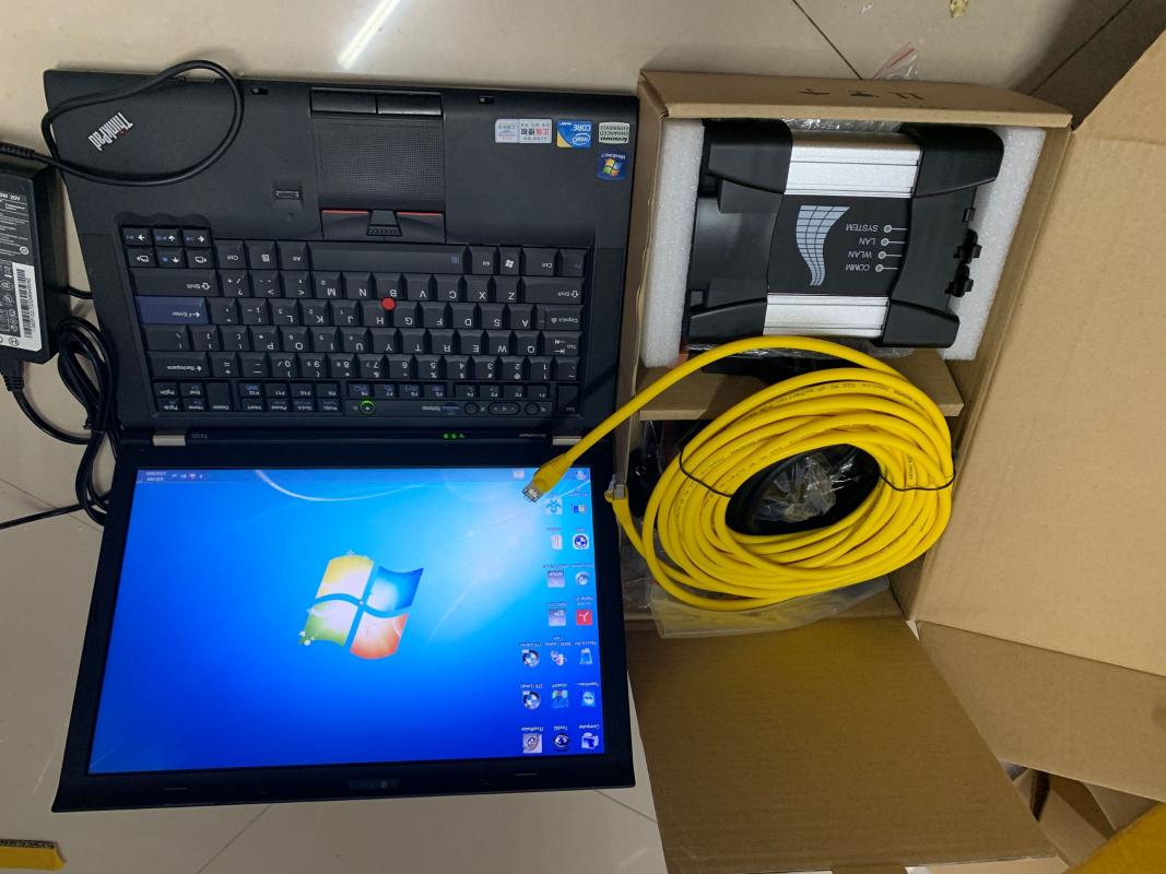 forbmw icom next diagnostic programming tool with v2020.09 engineers software plus t410 laptop ready to use
forbmw icom next diagnostic programming tool with v2020.09 engineers software plus t410 laptop ready to use