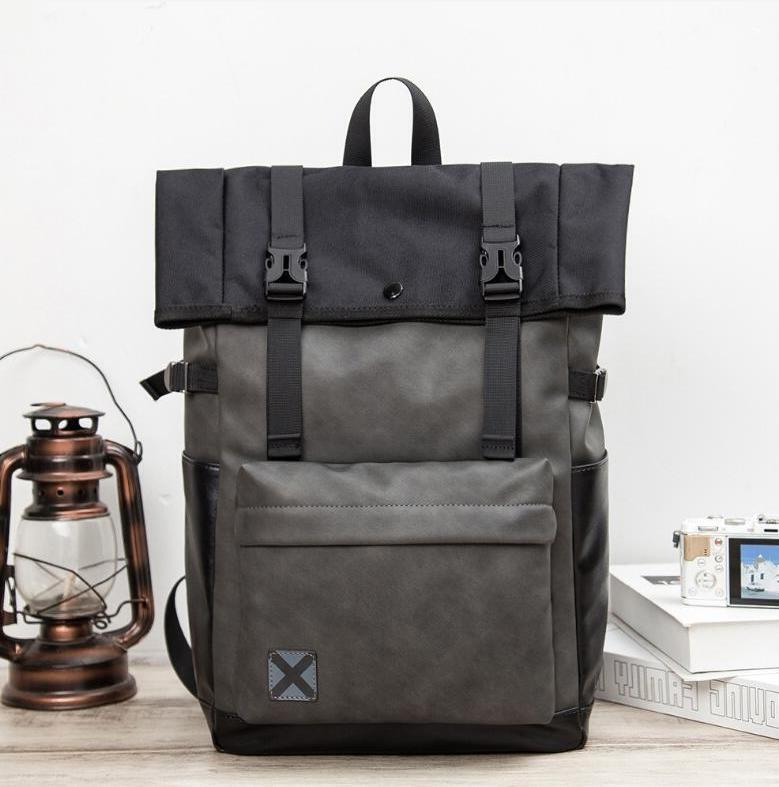 Factory wholesale men handbag street trend leather messenger bag simple large leathers leisure travel backpack waterproof fashion backpacks, Black
Factory wholesale men handbag street trend leather messenger bag simple large leathers leisure travel backpack waterproof fashion backpacks, Black