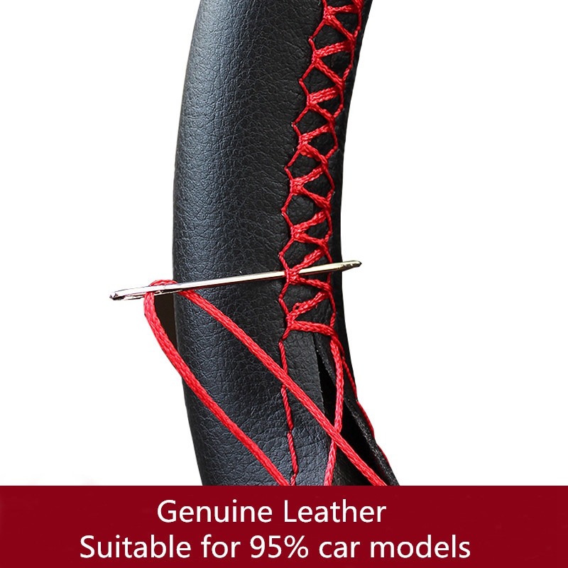 DIY Steering Wheel Covers Soft Artificial Leather Braid On The Steering-wheel Of Car With Needle And Thread Lnterior Accessories
DIY Steering Wheel Covers Soft Artificial Leather Braid On The Steering-wheel Of Car With Needle And Thread Lnterior Accessories