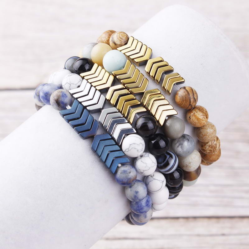 ZWPON Fashion Colorful Natural Stone Beads Bracelet Gold Color Across Beads Bracelets Bangles for Woman Female Jewelry
ZWPON Fashion Colorful Natural Stone Beads Bracelet Gold Color Across Beads Bracelets Bangles for Woman Female Jewelry