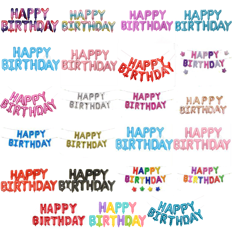 Happy Birthday balloon air Letters Alphabe Rose Gold foil balloons kids toy wedding party birthday helium globos party baloon
Happy Birthday balloon air Letters Alphabe Rose Gold foil balloons kids toy wedding party birthday helium globos party baloon