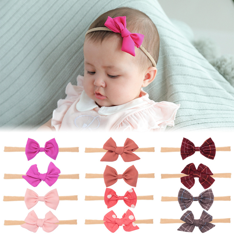 1 PCS Baby Girl Newborn Headwear Bowknot Dot Grid Princess Headwrap Gift Toddlers Ribbon Headbands Infant Hair Accessories, 25
1 PCS Baby Girl Newborn Headwear Bowknot Dot Grid Princess Headwrap Gift Toddlers Ribbon Headbands Infant Hair Accessories, 25