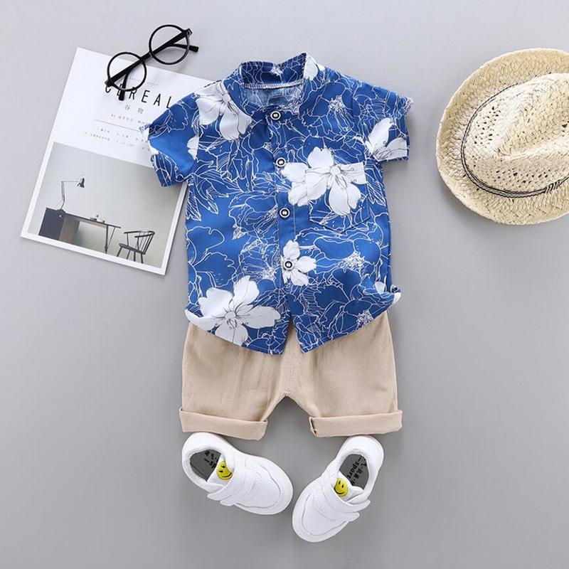 Children Clothing Boys Summer Big white flower Shorts Short sleeve shirt + Pants 2pcs/set For Baby Boy Clothes, Grey
Children Clothing Boys Summer Big white flower Shorts Short sleeve shirt + Pants 2pcs/set For Baby Boy Clothes, Grey