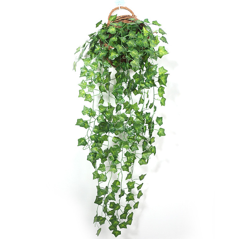 90cm Artificial Green Plants Hanging Ivy Leaves Radish Seaweed Grape Fake Flowers Vine Home Garden Wall Party Decoration Creeper, 2green dill
90cm Artificial Green Plants Hanging Ivy Leaves Radish Seaweed Grape Fake Flowers Vine Home Garden Wall Party Decoration Creeper, 2green dill