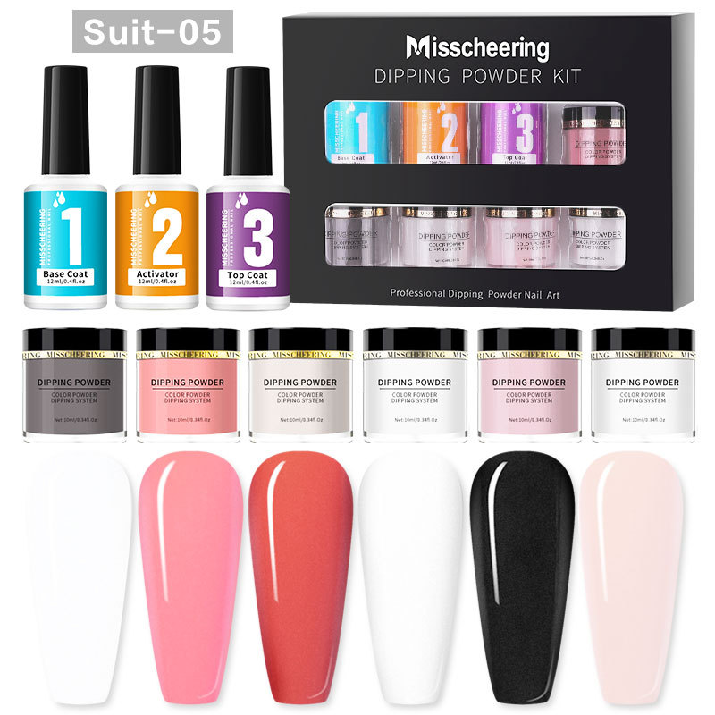 Dipping Powder Set Nail Holographic Glitter Nail Set for Manicure Gel Polish 10g Chrome Pigment Powder with Base & Top Coat
Dipping Powder Set Nail Holographic Glitter Nail Set for Manicure Gel Polish 10g Chrome Pigment Powder with Base & Top Coat