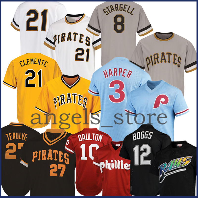 2020 3 Bryce Phillies Darren Harper Daulton Franco Dykstra Jersey 12 Wade Boggs Rays 21 Roberto Clemente Pirates 8 Willie Stargell, Jersey-fugu(feichengren
2020 3 Bryce Phillies Darren Harper Daulton Franco Dykstra Jersey 12 Wade Boggs Rays 21 Roberto Clemente Pirates 8 Willie Stargell, Jersey-fugu(feichengren