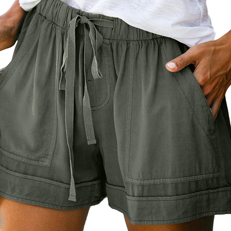 Summer Women High Waist Shorts Plus Size Sexy Casual Loose Wide Legs Shorts Women Fashion Sport, Green
Summer Women High Waist Shorts Plus Size Sexy Casual Loose Wide Legs Shorts Women Fashion Sport, Green