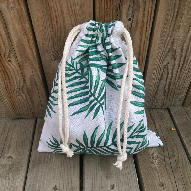 YILE 1pc Cotton Linen Drawstring Sorted Pouch Party Gift Bag Home Storage Bag Print Green Leaf 81031C
YILE 1pc Cotton Linen Drawstring Sorted Pouch Party Gift Bag Home Storage Bag Print Green Leaf 81031C