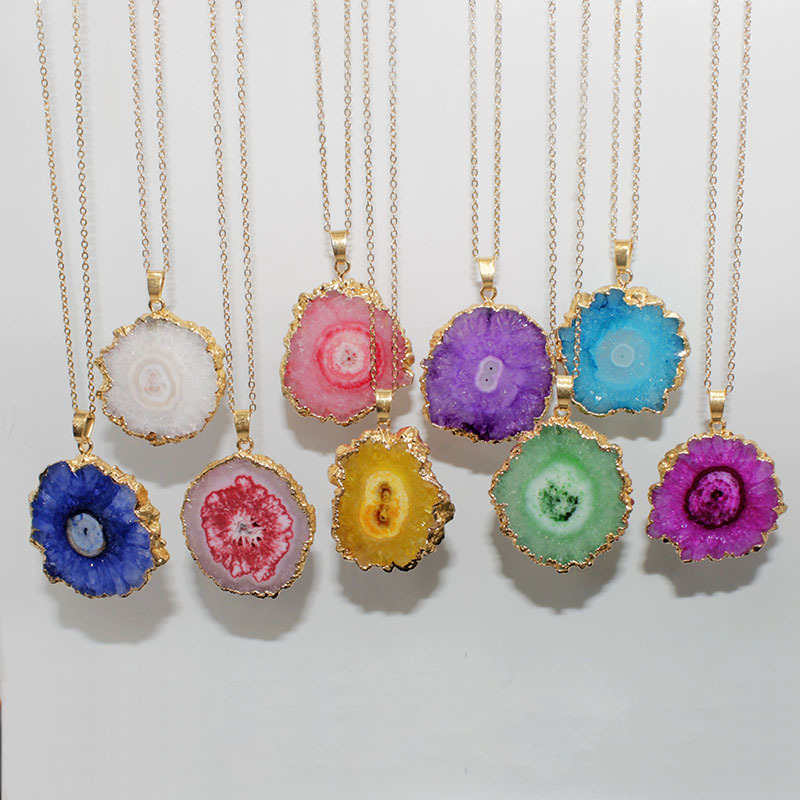 Vintage Irregular Natural Stone Pendent Necklace for Women Men Gold Color Chain Original Stone Crystal Sweater Necklaces Jewelry
Vintage Irregular Natural Stone Pendent Necklace for Women Men Gold Color Chain Original Stone Crystal Sweater Necklaces Jewelry