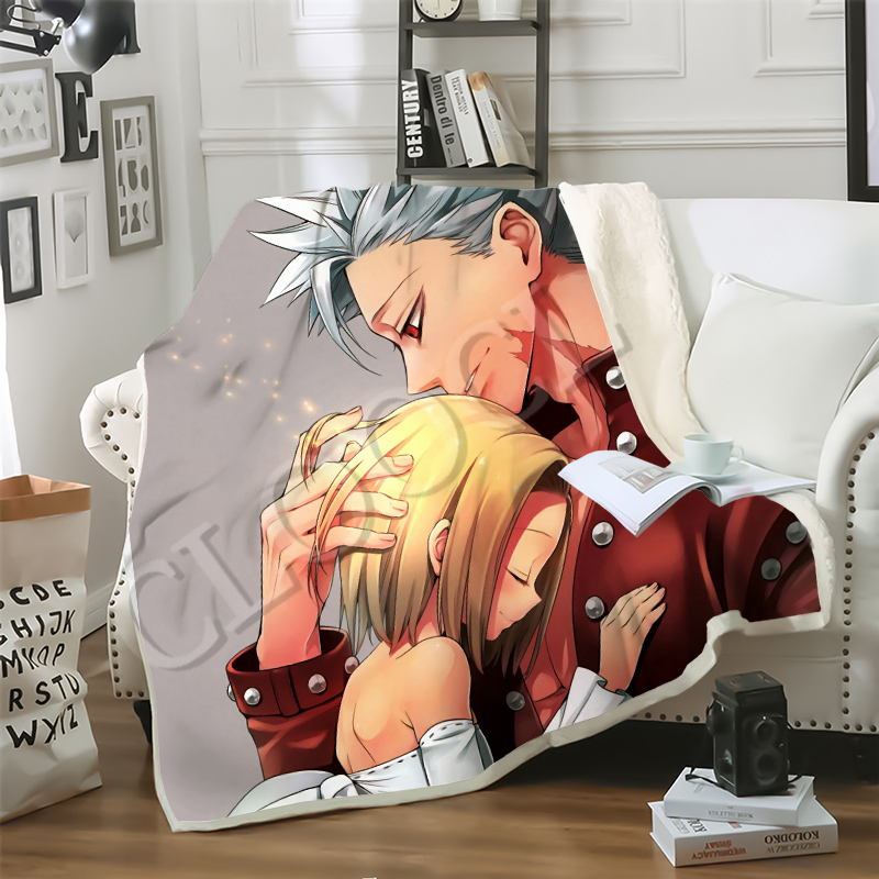 CLOOCL Nanatsu No Taizai Ban Blanket 3D Print The Seven Deadly Sins Double Layer Casual Sofa Youth Bedding Throw Fashion Blankets
CLOOCL Nanatsu No Taizai Ban Blanket 3D Print The Seven Deadly Sins Double Layer Casual Sofa Youth Bedding Throw Fashion Blankets