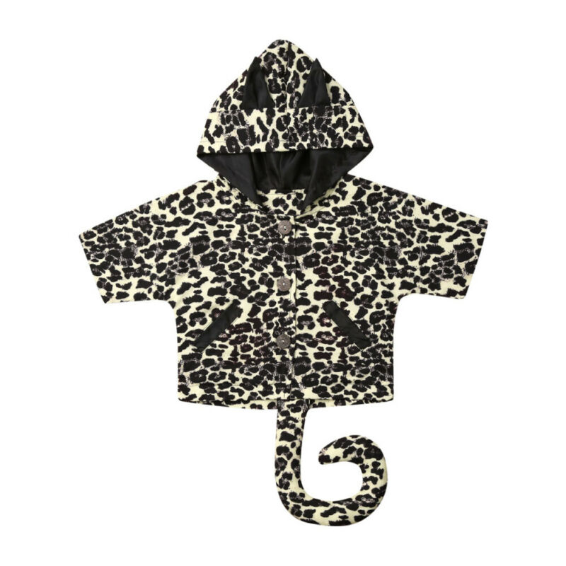 Autumn New Fashion Infant Baby Girls Coats Clothes 3D Leopard Print Short Sleeve Hooded Warm Coat Jacket Casual Kids Outwear, As pic
Autumn New Fashion Infant Baby Girls Coats Clothes 3D Leopard Print Short Sleeve Hooded Warm Coat Jacket Casual Kids Outwear, As pic