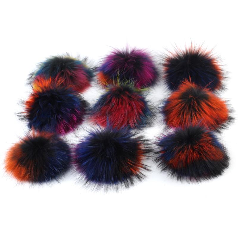 5 Pcs 15 cm Rainbow Color Raccoon Fur Pompom Winter Women's Beanie with Fur Ball Pompom Hat Accessories Mixed Color Pompons
5 Pcs 15 cm Rainbow Color Raccoon Fur Pompom Winter Women's Beanie with Fur Ball Pompom Hat Accessories Mixed Color Pompons