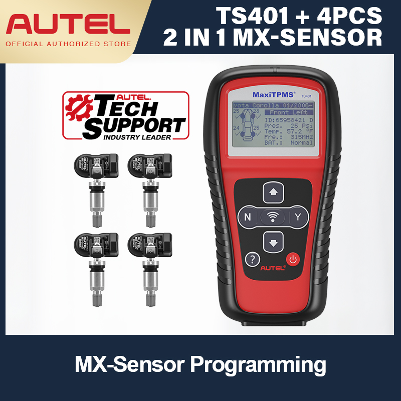 Autel MaxiTPMS TS401 TPMS Car Diagnostic and Service Tool Pre-selection process offer faster activation and diagnostics
Autel MaxiTPMS TS401 TPMS Car Diagnostic and Service Tool Pre-selection process offer faster activation and diagnostics