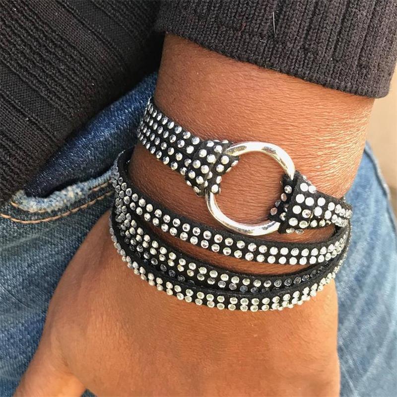 men bracelet for women leather bracelet pulseiras armbanden handmade jewelry jewellery gift set best friend
men bracelet for women leather bracelet pulseiras armbanden handmade jewelry jewellery gift set best friend