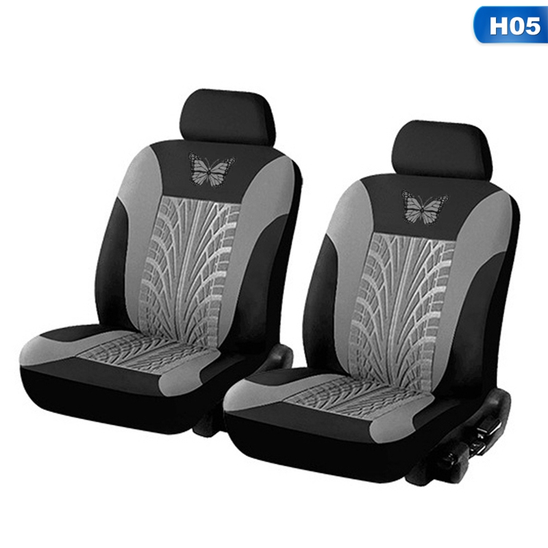 Universal Car Seat Cover Set Butterfly-Pattern Car Seat Cover Full Set Auto Styling Interior Accessories