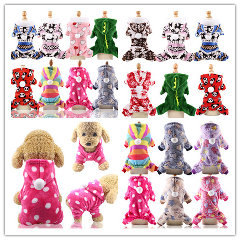 Dog Clothes Pajamas Jumpsuit Winter Pet Clothes Puppy Hoodies Fleece legs Warm Dog Clothing Outfit Small Costume Apparel
Dog Clothes Pajamas Jumpsuit Winter Pet Clothes Puppy Hoodies Fleece legs Warm Dog Clothing Outfit Small Costume Apparel
