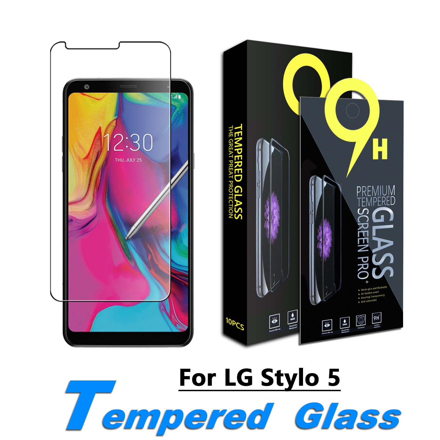 KAREEN Screen Protector for LG Stylo 5, LG Stylo 4, LG Stylo 3 ,LG K40 Tempered Glass Film 0.33mm with Paper Box
KAREEN Screen Protector for LG Stylo 5, LG Stylo 4, LG Stylo 3 ,LG K40 Tempered Glass Film 0.33mm with Paper Box