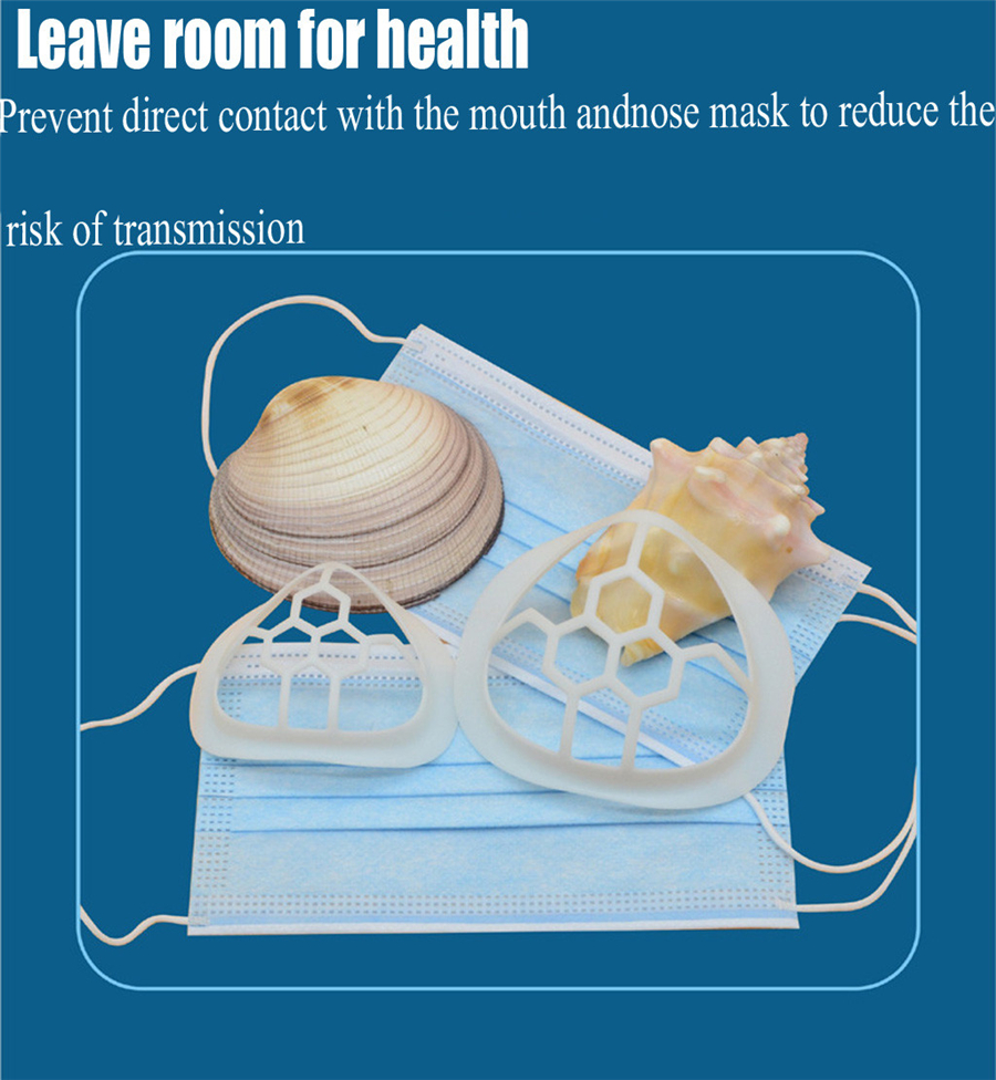2020 NEW Mask For Face Disposable Built-in Silicone 3D Face Bracket Inner Support Frame Made Of Soft Silicone Holder For Comfortable
2020 NEW Mask For Face Disposable Built-in Silicone 3D Face Bracket Inner Support Frame Made Of Soft Silicone Holder For Comfortable