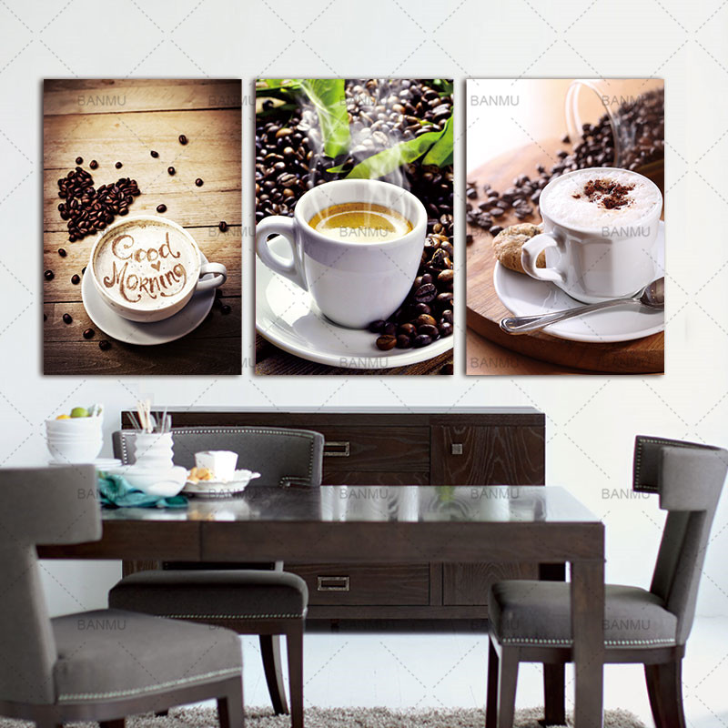 3 Panels Canvas Photo Prints Modern Kitchen Scene Coffee Wall Art Picture Canvas Paintings Wall Decoration
3 Panels Canvas Photo Prints Modern Kitchen Scene Coffee Wall Art Picture Canvas Paintings Wall Decoration