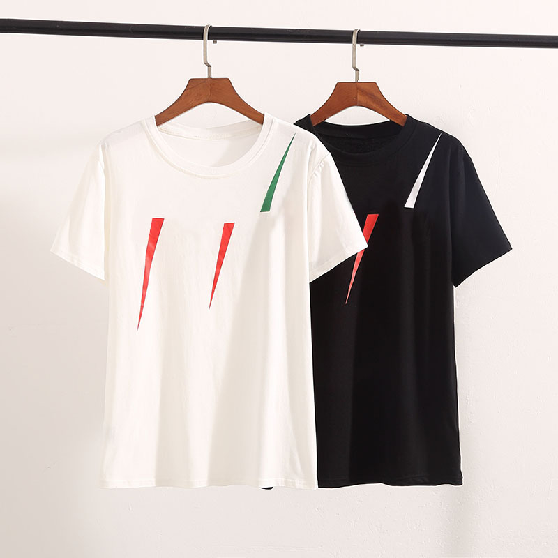 20ss Men T-shirt Letter Print Crew Neck Casual Summer Breathable Mens Womens T Shirts Solid Color Tops Tees Wholesale