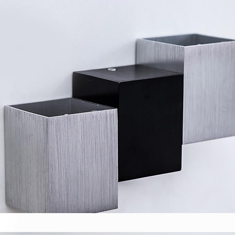 Lampe murale à la Chambre à LED Lampe de chevet d'intérieur Creative Hotel Aisle KTV Salon Haut et Down Light 2W Multi-Couleur Choix