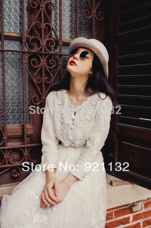 8023 Free Shipping High Quality Cheap Price 2020 New Fashion Plus Size Embroidery Flower Lace Long Sleeve Maxi Dress White
8023 Free Shipping High Quality Cheap Price 2020 New Fashion Plus Size Embroidery Flower Lace Long Sleeve Maxi Dress White