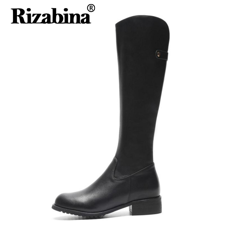 RizaBina New Women Long Boots Genuine Leather Ladies Shoes Zipper Round Toe Knee Boots Fur Warm Winter Woman Shoes Size 34-40, Black
RizaBina New Women Long Boots Genuine Leather Ladies Shoes Zipper Round Toe Knee Boots Fur Warm Winter Woman Shoes Size 34-40, Black