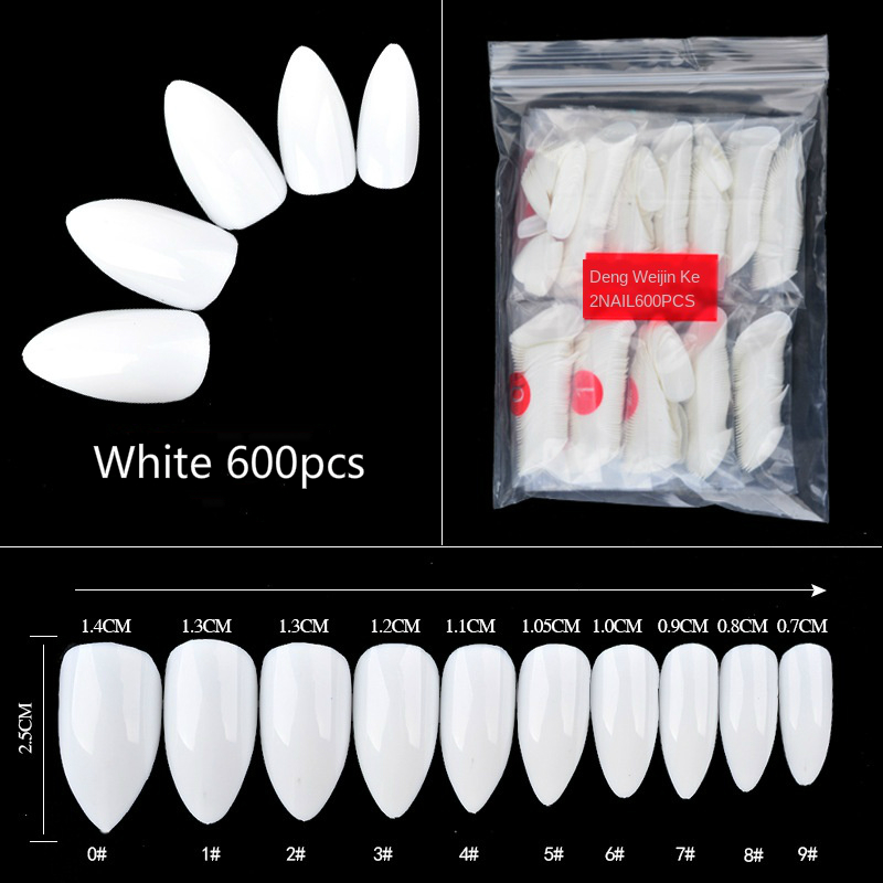 Quality 600pcs/set Oval Sharp End Stiletto Acrylic False Nail Art Tips White/Natural Full Cover Fake Nails for Manicure Tools
Quality 600pcs/set Oval Sharp End Stiletto Acrylic False Nail Art Tips White/Natural Full Cover Fake Nails for Manicure Tools
