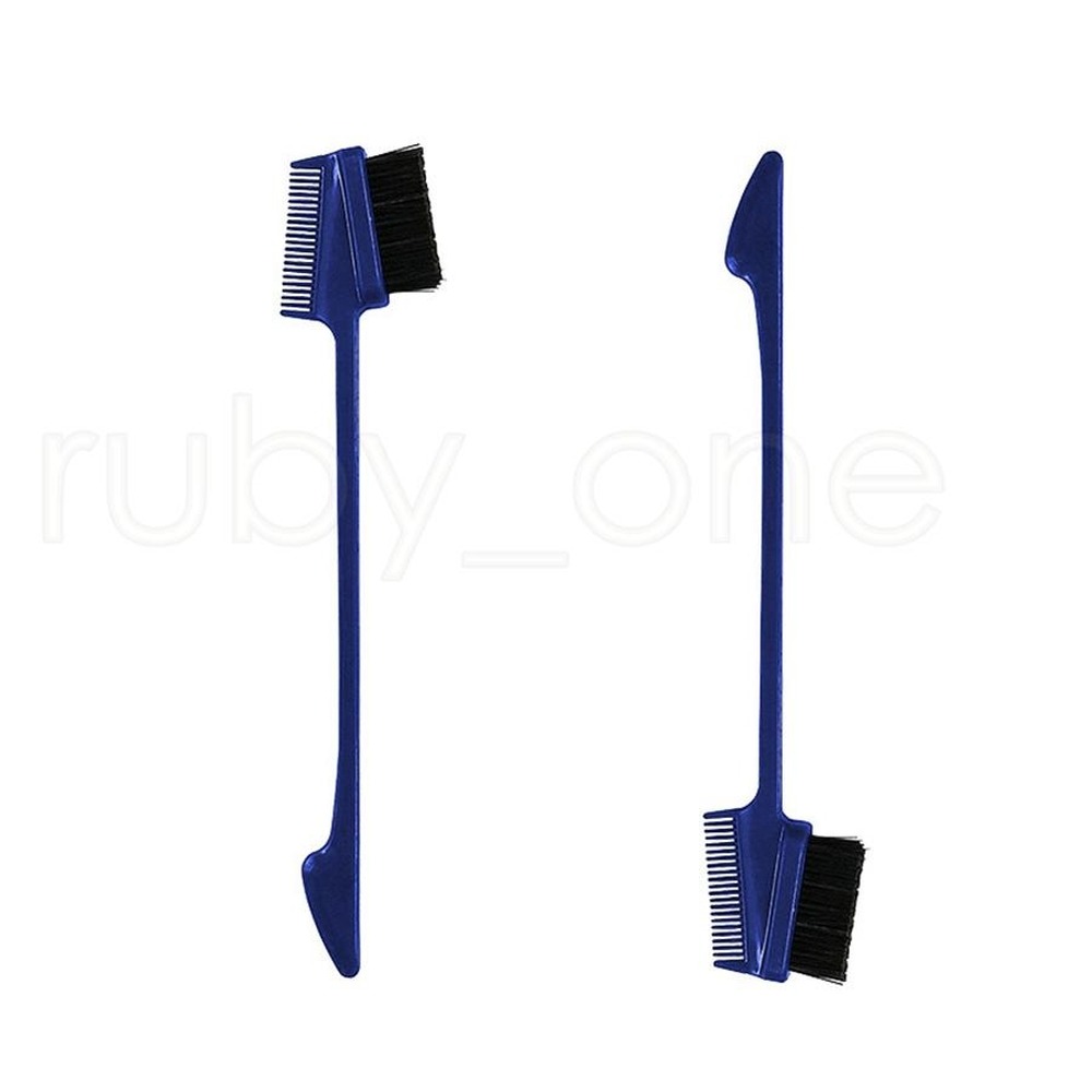 Beauty Double Sided Edge Control Hair Comb Hair Styling Tool Cepillo De Pelo Cepillo De Pelo Toothbrush Style Eyebrow Hair Brush Cepillo Para El Pelo 