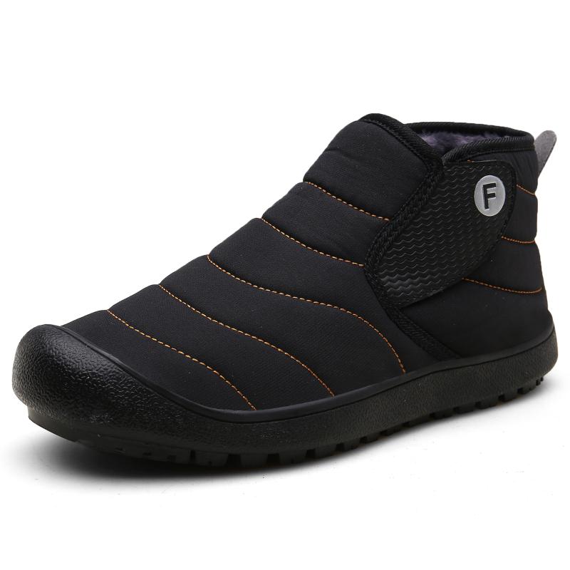 Snow Boots Women Winter Warm Fur Couple No-Slip Boots Plush Ankle Unisex Big Size Slip On Flat Shoes, Black
Snow Boots Women Winter Warm Fur Couple No-Slip Boots Plush Ankle Unisex Big Size Slip On Flat Shoes, Black