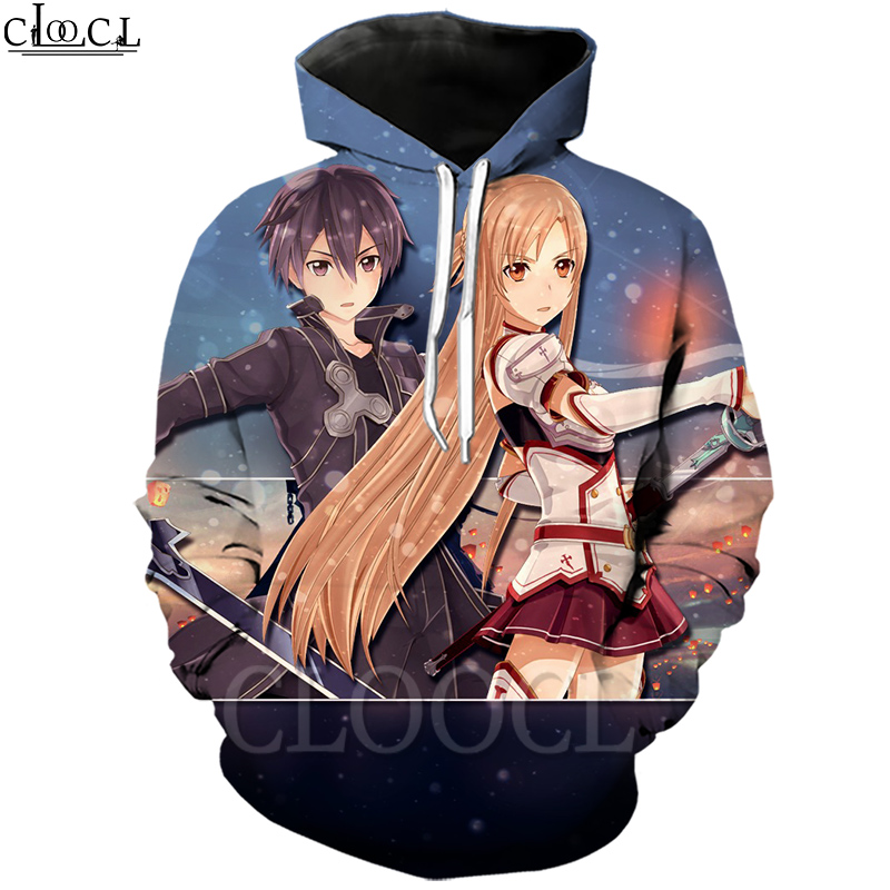 CLOOCL Newest Sword Art Online Hoodie 3D Print Funny Hooded Coat Sweatshirt Men Clothing Long Sleeve Unisex Couples Pullovers, Hoodie 2
CLOOCL Newest Sword Art Online Hoodie 3D Print Funny Hooded Coat Sweatshirt Men Clothing Long Sleeve Unisex Couples Pullovers, Hoodie 2