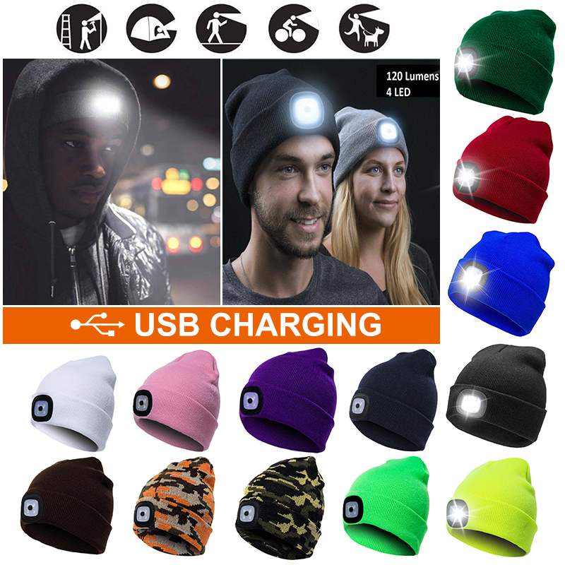 Winter 2 in 1 Warm Beanies Gorro with Night Light Woolen Caps LED Lighting Caps Portable Outdoor Camping Running Headlamp
Winter 2 in 1 Warm Beanies Gorro with Night Light Woolen Caps LED Lighting Caps Portable Outdoor Camping Running Headlamp