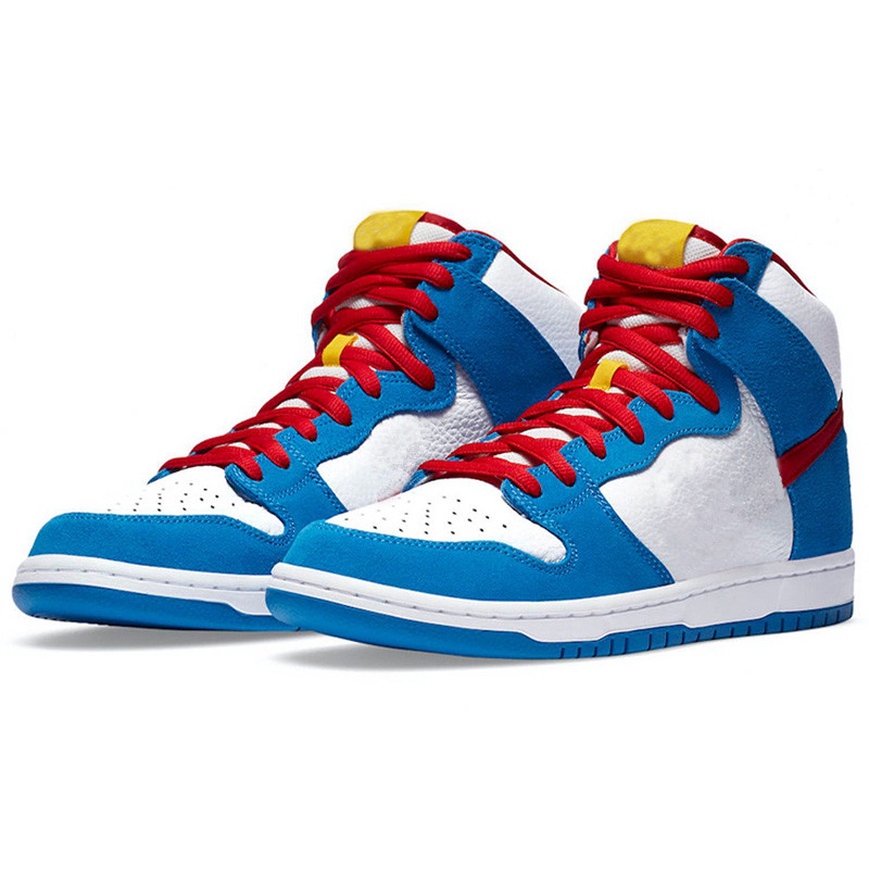 2020 SB Dunk High x Doraemon Mens Womens Light Photo Blue Speed Yellow University Red Running Shoes Women Trainers Sneakers 36-45
2020 SB Dunk High x Doraemon Mens Womens Light Photo Blue Speed Yellow University Red Running Shoes Women Trainers Sneakers 36-45