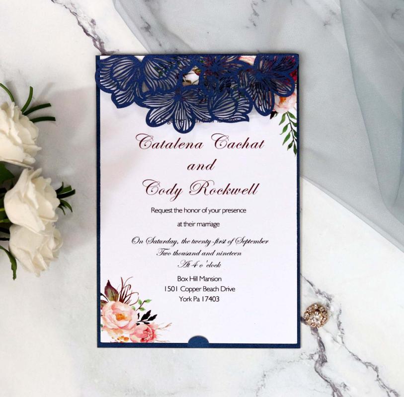 Elegant Laser Cut Wedding Invitation Cards Flower Greeting Card Business Card Decor Party Supplies
Elegant Laser Cut Wedding Invitation Cards Flower Greeting Card Business Card Decor Party Supplies