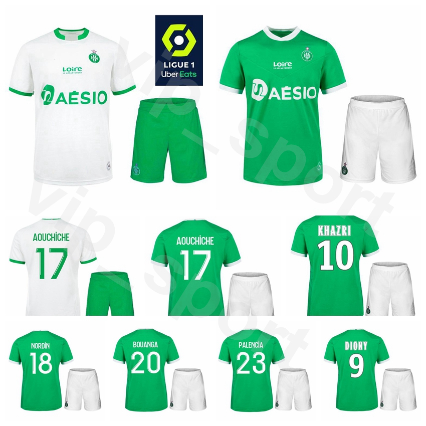 2020 AS Saints Etienne Soccer 7 Ryad Boudebouz Jersey Set 9 Lois Diony 21 Romain Hamouma Denis Bouanga Adil Aouchiche Football Shirt Kits, Black
2020 AS Saints Etienne Soccer 7 Ryad Boudebouz Jersey Set 9 Lois Diony 21 Romain Hamouma Denis Bouanga Adil Aouchiche Football Shirt Kits, Black