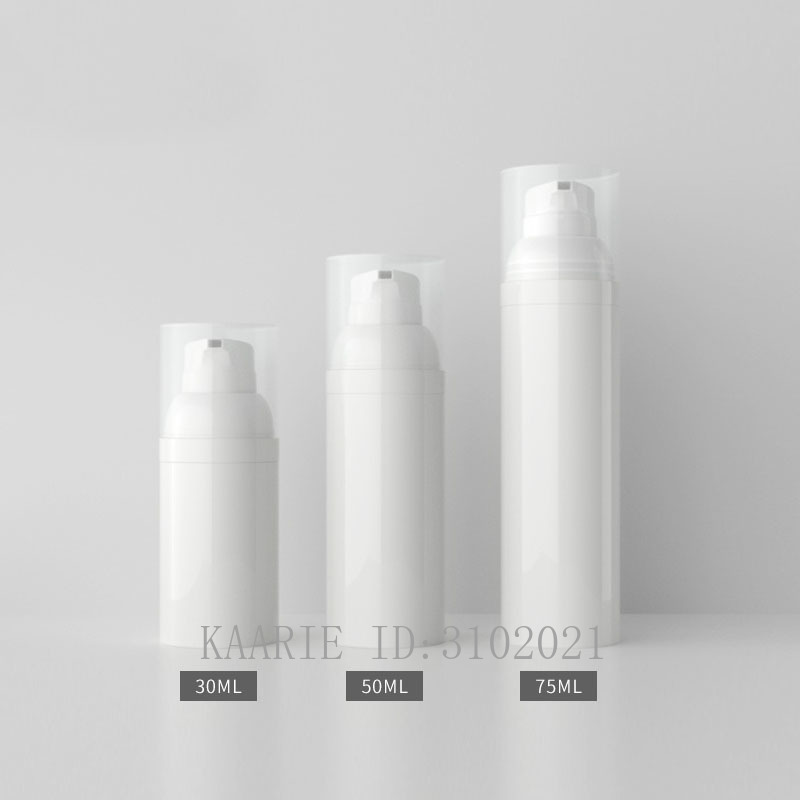 30ml50ml75ml 30pcs/lot White Clear Empty PP Cosmetic Airless Bottle, Foundation Vacuum Pressed Container,Snap Lotion Bottle
30ml50ml75ml 30pcs/lot White Clear Empty PP Cosmetic Airless Bottle, Foundation Vacuum Pressed Container,Snap Lotion Bottle