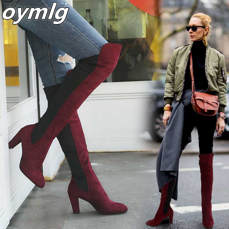 Plus Size women knee high boots thigh fashion High heels Casual Comfort party woman winter boots knee, Black
Plus Size women knee high boots thigh fashion High heels Casual Comfort party woman winter boots knee, Black